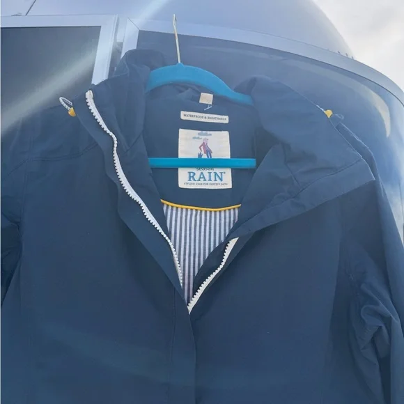 Seasalt RAIN collection Kellifray Mac Coat sz 12 - Picture 6 of 6